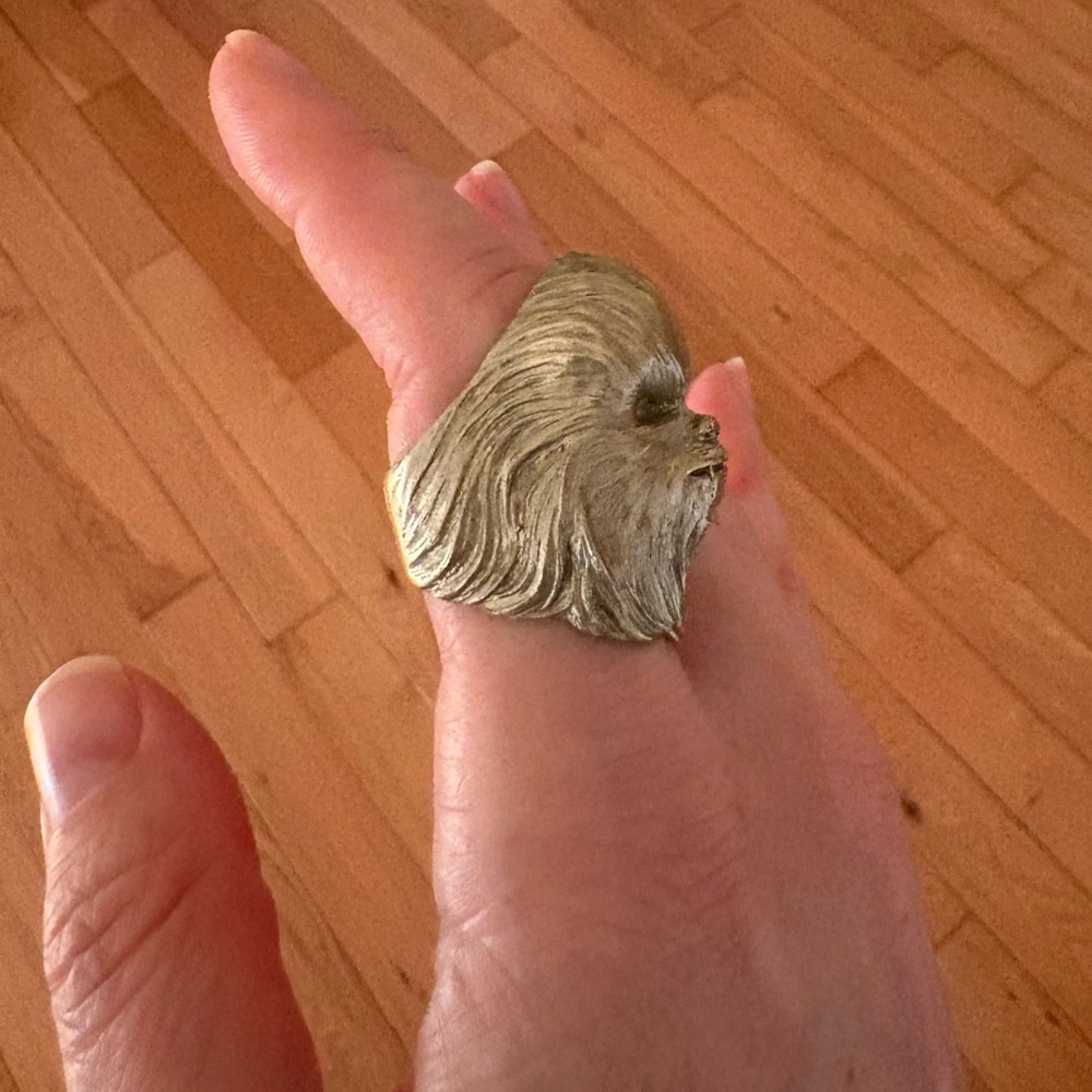 Silver Chewbacca Ring - image 3